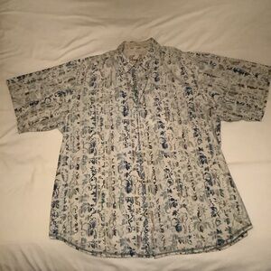 Tommy Bahama XL Button Down T-Shirt
